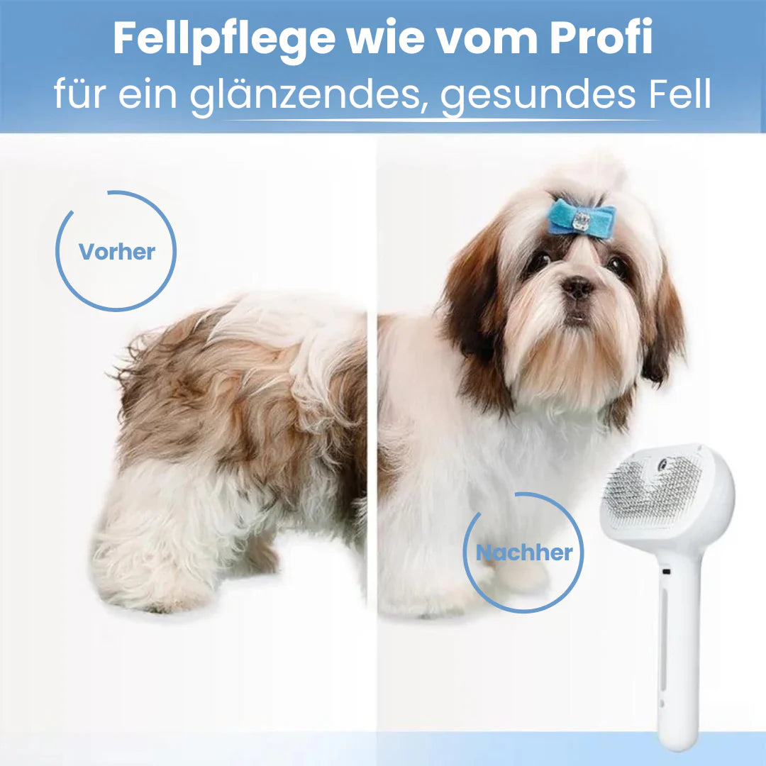 naviclass™ – 3-in-1 Fellbürste mit Sprühnebel